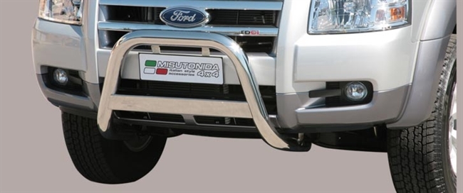 A-bar City - EU godkendt - Blank i rustfri stål til Ford Ranger årg. 06-09