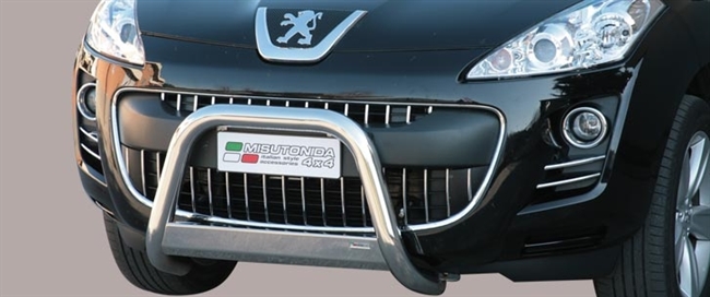 A-bar City EU godkendt - Blank i rustfri stål Peugeot 4007 årg. 07+