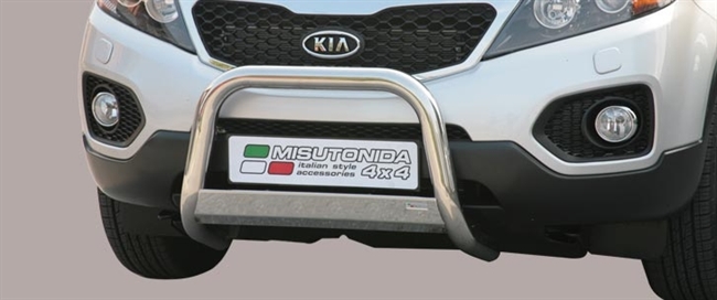 A-bar City EU godkendt - Blank i rustfri stål til Kia Sorento årg. 09-12