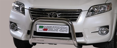 A-bar City EU godkendt - Blank i rustfri stål til Toyota Rav4 årg. 10-12