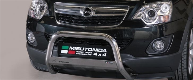 A-bar City EU godkendt - Blank i rustfri stål til Opel Antara årg. 11+