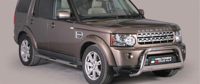 A-bar City - EU godkendt - Fås i sort og blank - i rustfri stål til Land Rover Discovery 4 årg. 12+