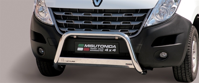 A-bar City EU godkendt - Blank i rustfri stål til Renault Master årg. 10-18 & Nissan NV400