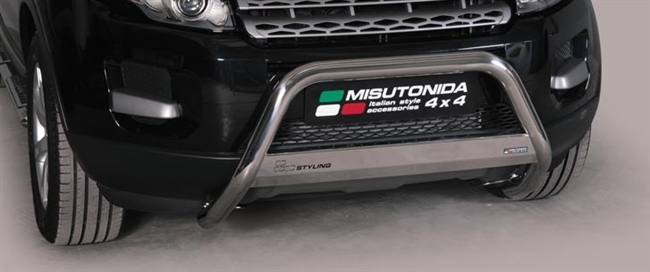 A-bar City - EU godkendt - Blank i rustfri stål til Land Rover Evoque årg. 11-15