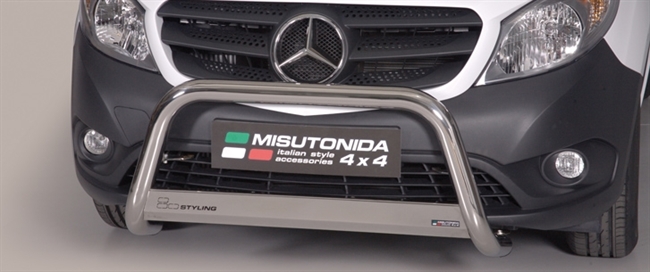 A-bar City EU godkendt - Blank i rustfri stål til Mercedes Citan årg. 12-21