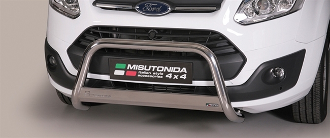 A-bar City - EU godkendt - i rustfri stål - blank til Ford Transit Custom årg. 13-18