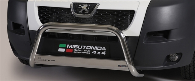 A-bar City EU godkendt - Blank i rustfri stål til Peugeot Boxer årg. 06-13