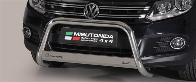 A-bar City EU godkendt - Blank i rustfri stål til VW Tiguan årg. 11-15