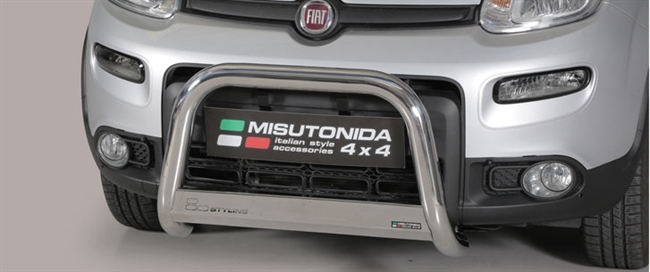 A-bar City EU godkendt i rustfri stål - Blank til Fiat Panda 4x4 årg. 13>