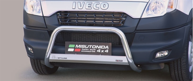 A-bar City - EU godkendt - Blank i rustfri stål til Iveco Daily til og med årg. 13