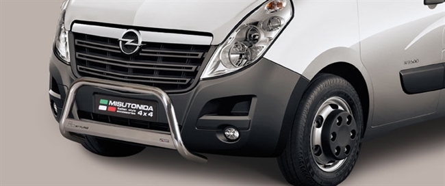 A-bar City - EU godkendt - Fås i sort og blank - i rustfri stål til Opel Movano årg. 10-19