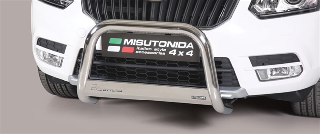 A-bar City EU godkendt - Blank i rustfri stål Skoda Yeti årg. 14+