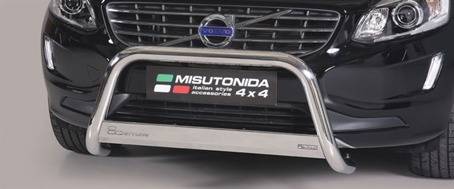 A-bar City EU godkendt - Blank i rustfri stål til Volvo XC60 årg. 14+