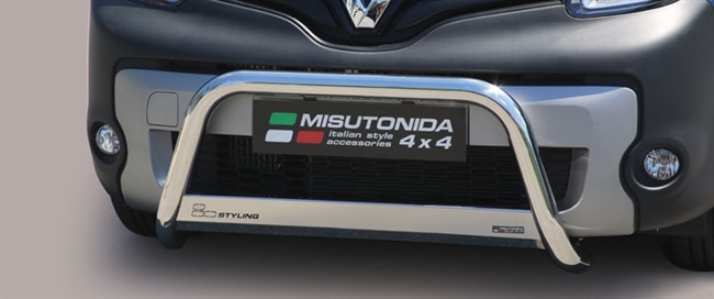 A-bar City EU godkendt - Blank i rustfri stål til Renault Kangoo årg. 14+