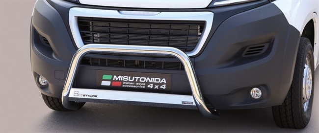 A-bar City EU godkendt - Blank i rustfri stål til Peugeot Boxer årg. 14-23