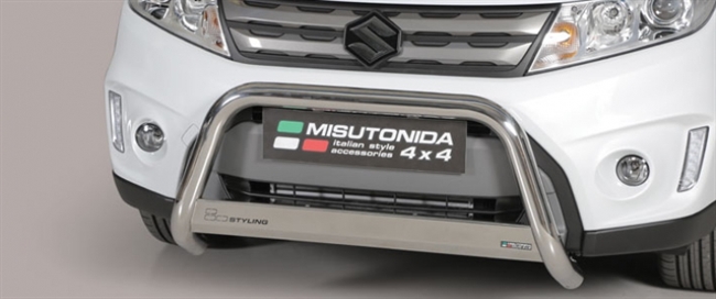 A-bar City EU godkendt - Blank i rustfri stål til Suzuki Vitara årg. 15-