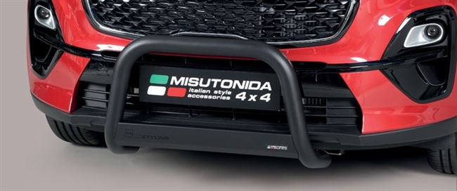 A-bar City - EU godkendt - Sort - i rustfri stål til Kia Sportage årg. 16+