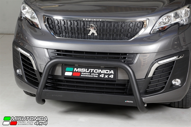 A-bar City EU godkendt - Sort rustfri stål til Peugeot Expert & Traveller årg. 16+