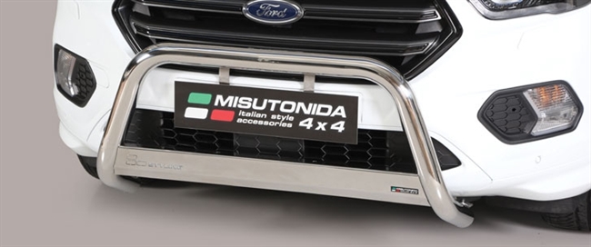 A-bar City - EU godkendt - Blank i rustfri stål til Ford Kuga årg. 17-19