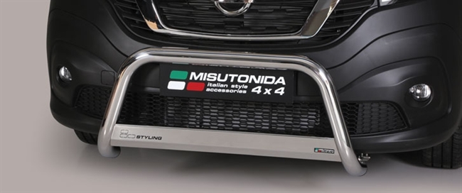 A-bar City EU godkendt - Blank i rustfri stål til Nissan NV 300 årg. 17+