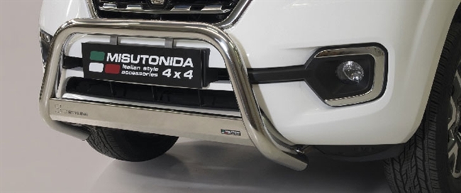 A-bar City EU godkendt - Blank i rustfri stål til Renault Alaskan årg. 18+