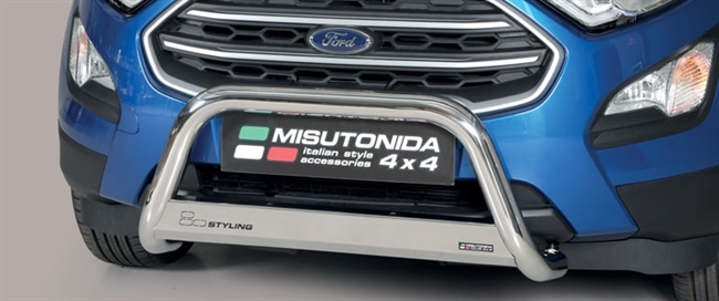 A-bar City - EU godkendt - Blank i rustfri stål til Ford Ecosport årg. 18+