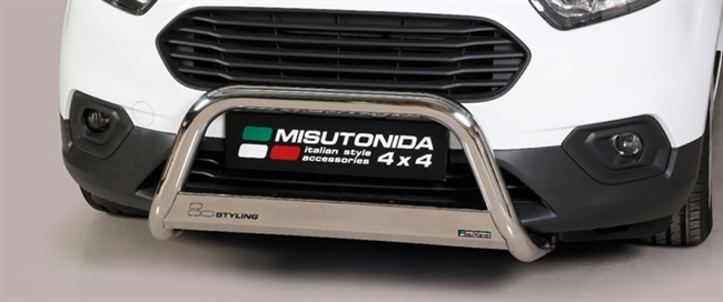 A-bar City EU godkendt - Blank i rustfri stål til Ford Transit Courier årg. 18+