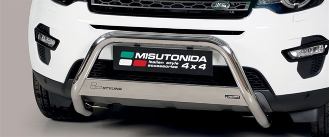 A-bar City EU godkendt - Blank i rustfri stål til Land Rover Discovery Sport årg. 18+