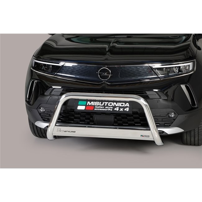 A-bar City EU godkendt - Blank i rustfri stål til Opel Mokka årg. 21+