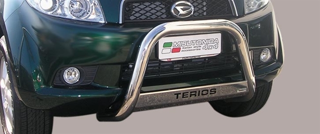 A-bar City - EU godkendt med logo i rustfri stål - Blank til Daihatsu Terios årg. 06-09 MK3