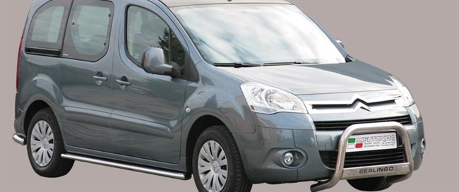 A-Bar City - EU godkendt - Rustfri stål med logo - Blank til Citroen Berlingo Årgang 2008-2015