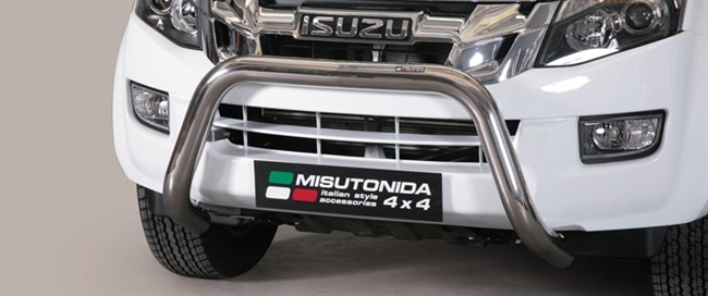 Frontbøjle (Super Bar) - EU godkendt - i rustfri stål til Isuzu D-Max årg. 12-20