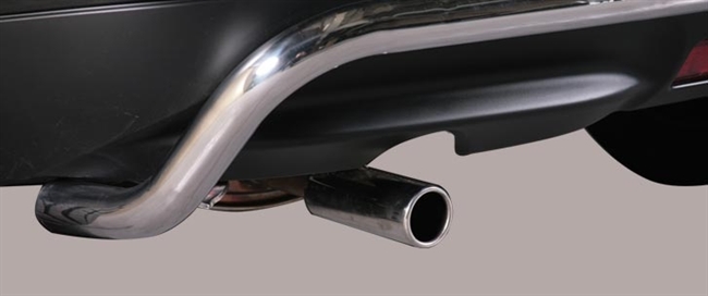 Udstødningsrør rustfri stål til Nissan Juke årg. 10+