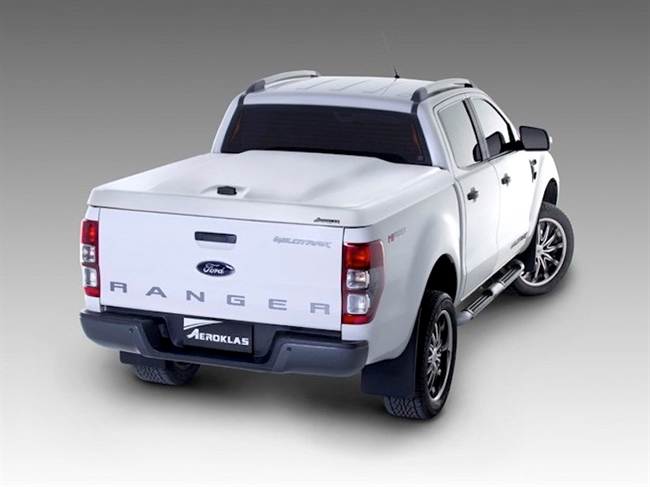 Ladtop Aeroklas Speed hard cover lakeret i bilens originalfarve til Ford Ranger Double Cab Årgang 2012+