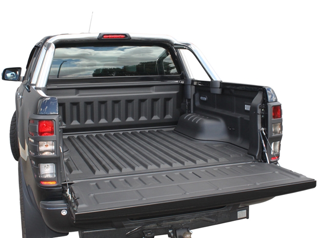 Ladindsats/bedliner - Under rail til Ford Ranger & Mazda BT50 double cab årg. 06-12