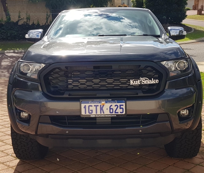 FrontgGitter - Grill facelift til Ford Ranger PX III årg. 19+