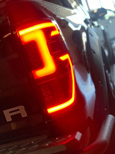 Baglygter LED facelift til Ford Ranger 12+  (sæt 2 stk) 