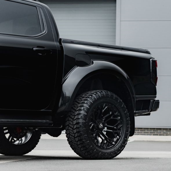 Skærmforøger  - Mat Sort Gladiator til Ford Ranger Årgang 2023+