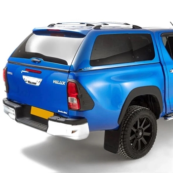 Hardtop Alpha GSR med tagbøjler til Toyota Hilux Double Cab Årgang 2016+