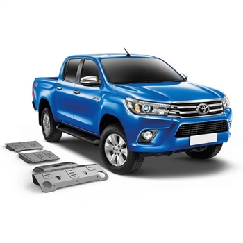 Undervognsbeskyttelse - Komplet sæt fra Trux til Toyota Hilux Årgang 2016-2020