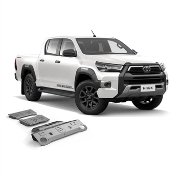 Undervognsbeskyttelse - Komplet sæt fra Trux til Toyota Hilux Årgang 2021+