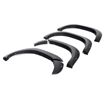 Skærmforøger fra Trux i Matsort til Toyota Hilux Årgang 2021+