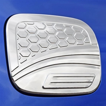 Beskyttelsesplade til brændstofdæksel i krom til Toyota Hilux Årgang 2016-2020