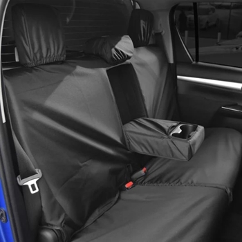 Sædebetræk - Bagsæder til Toyota Hilux D/C Årgang 2020+
