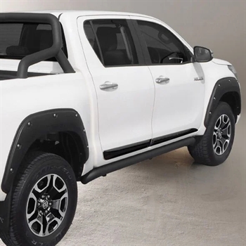 Rock sliders fra Trux til Toyota Hilux Årgang 2016+