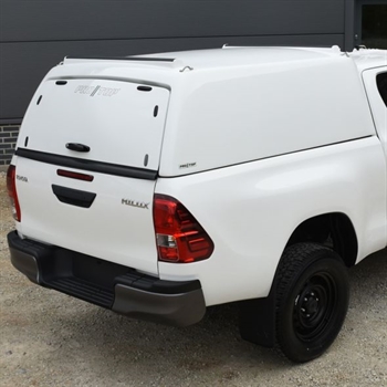Hardtop fra ProTop Tradesman - Hvid til Toyota Hilux Single Cab Årgang 2016+