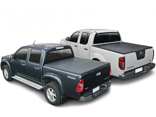 Soft Cover - hidden snap til Nissan Navara D/C Årgang 1998-2005