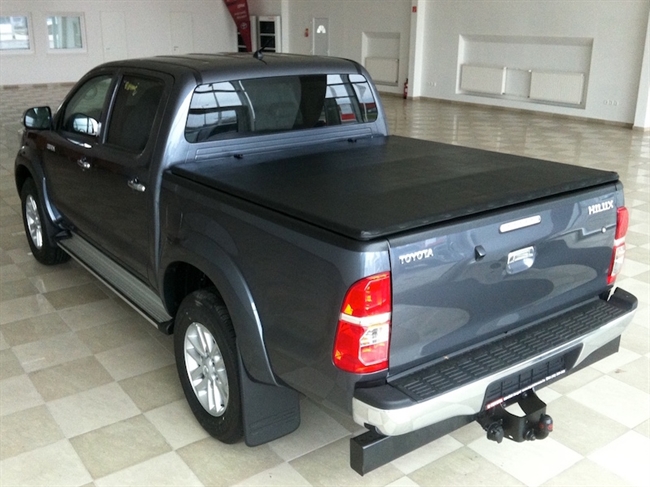 Soft Cover - Hidden Snap til Toyota Hilux Extra Cab Årgang 2005-2015