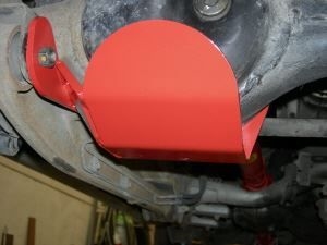 Undervognsbeskyttelse H/D Front differentiale Sort pulverlakering til Suzuki Jimny Alle modeller