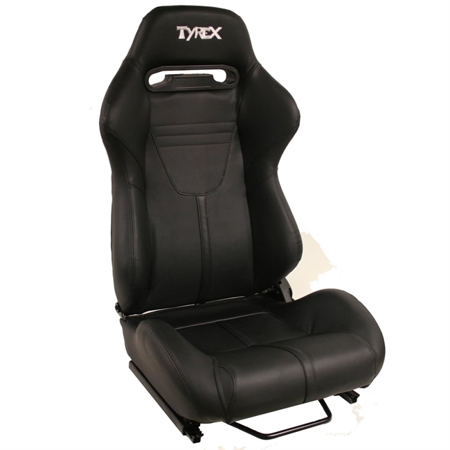 Sæde i skålform "Comfort" fra Tyrex - Sort